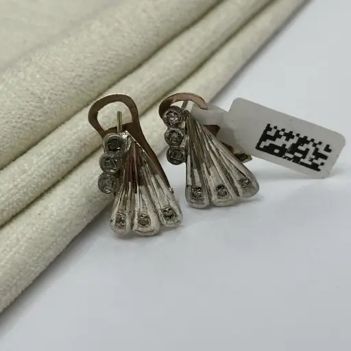 ANTİKA ELMAS TAŞLI APOSTOL YAPIMI KÜPE