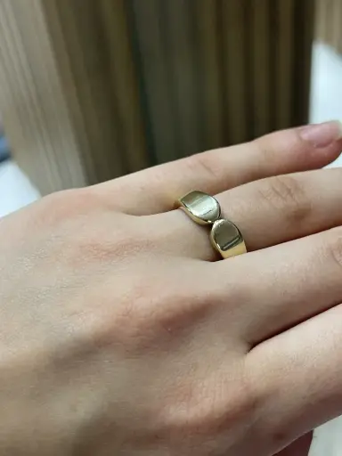 Taşsız İkiz Yüzük