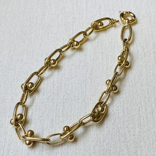 İKİNCİ EL Dorika Toplu Halkalı Bileklik 21Cm Uzunluğunda