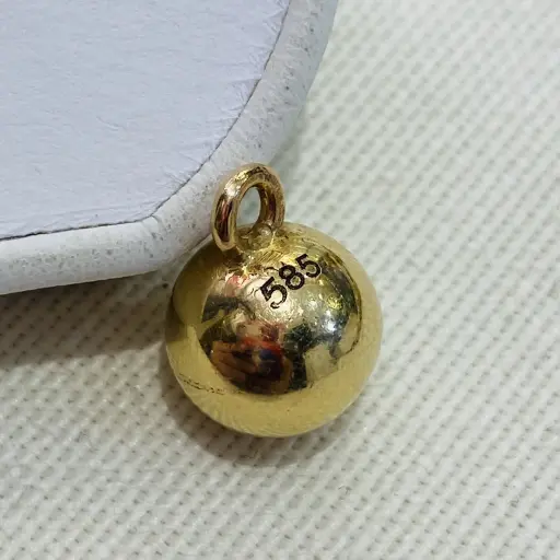 Vintage Tasarım Top Kolye Ucu