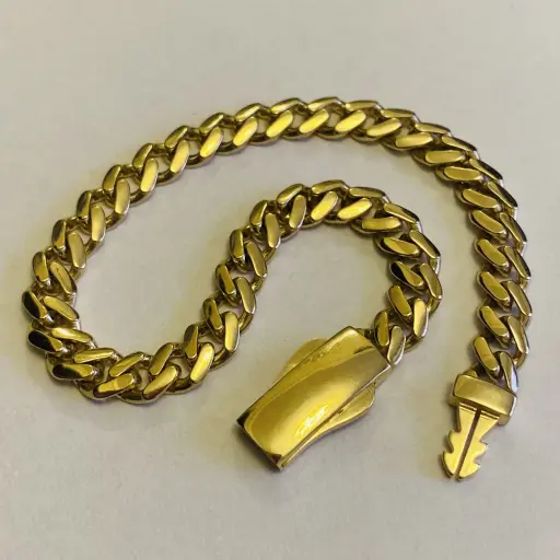 Kutu Kilitli Gurmet Bileklik 19.5 Cm Uzunluğunda 