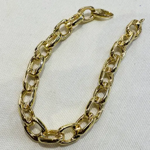 Oval Halkalı Bileklik 21 Cm Uzunluğunda 