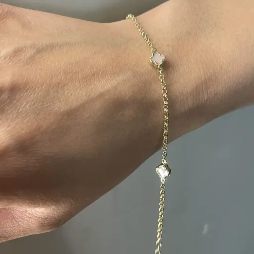 Yonca Model Bileklik