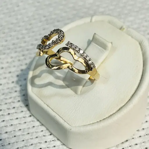 Pırlanta Taşlı Özel Tasarım Yüzük