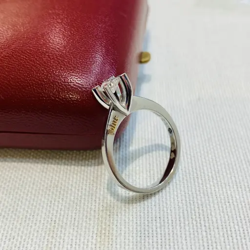 BLUEDİAMOND Marka Pırlanta Taşlı Tektaş Yüzük