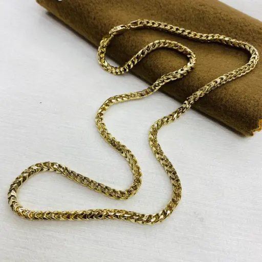 Taşsız Kalın Gurmet Zincir 60 Cm Uzunluğunda 