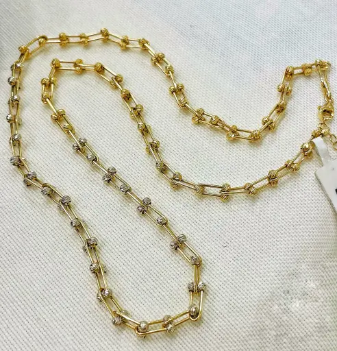 50 Cm İki Renk Dorikalı Kolye