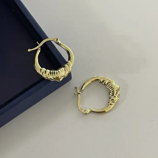 Kalpli Minimal  Küpe