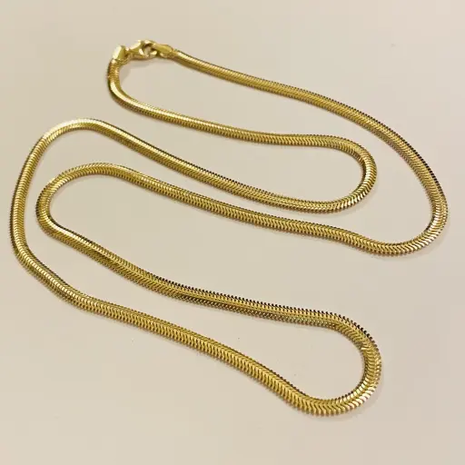 Balık Sırtı Zincir 60 Cm Uzunluğunda