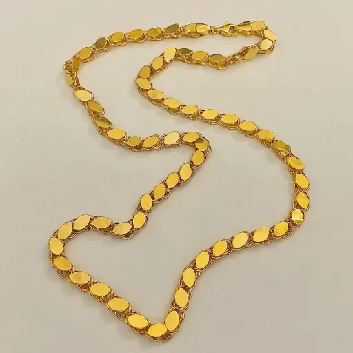 Kalın Pullu Zincir 50 Cm Uzunluğunda 