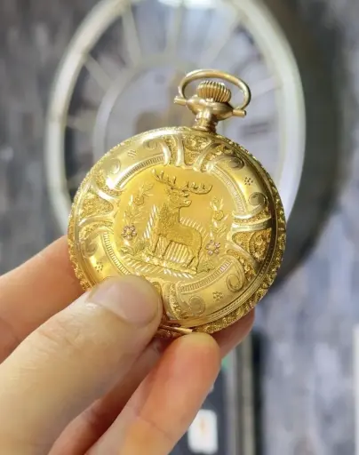 Antika 1906 Yapımı Waltham Vanguard Koleksiyonluk Cep Saati