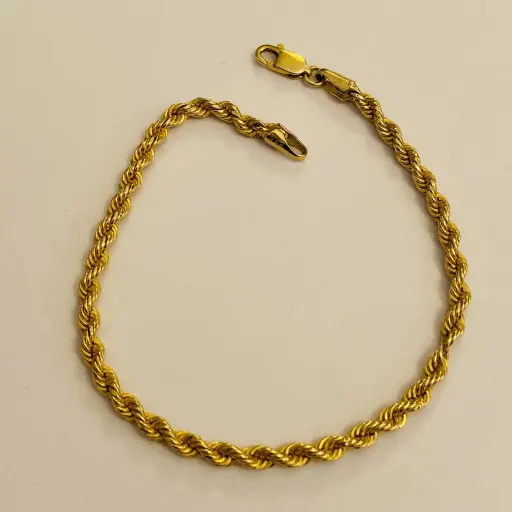 İKİNCİ EL Halat Bileklik 19.5 Cm Uzunluğunda 