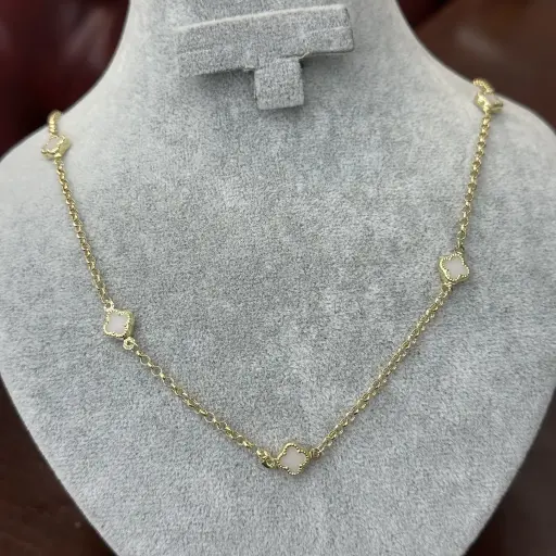 Yonca Model Kolye 50 cm uzunluğunda