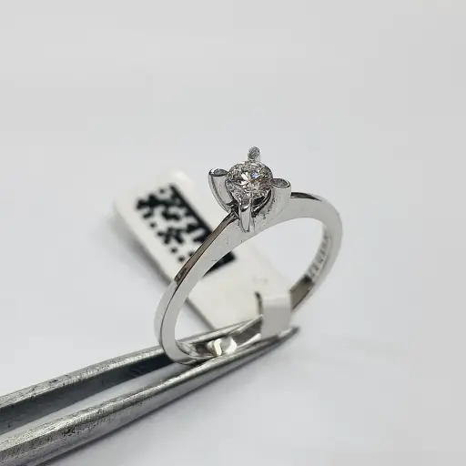 0,21 CT ZEN Marka Pırlanta Taşlı Tektaş Yüzük