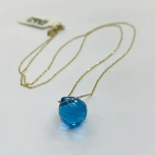 Mavi Taşlı Kolye