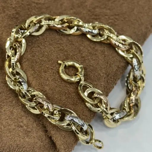 Üç Renkli Hallow Model Bileklik (19.5 cm)