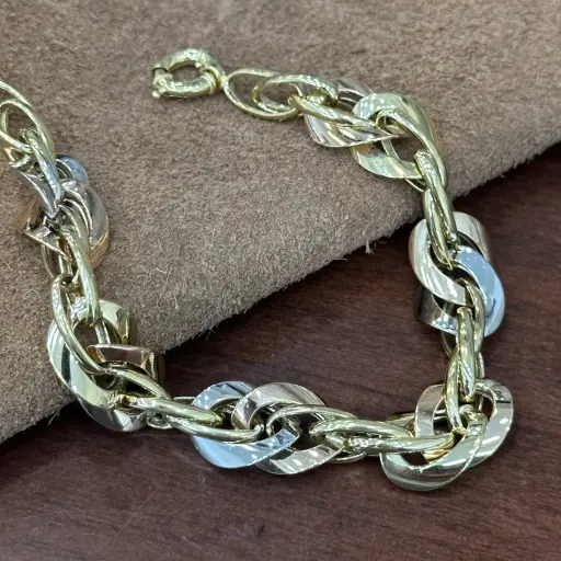 Üç Renkli Hallow Model Bileklik (20 cm)