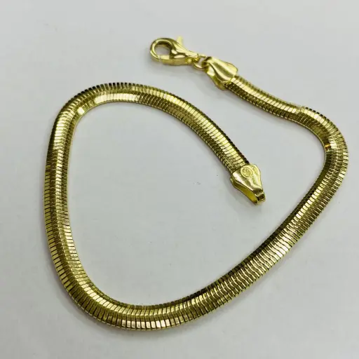 Kalın Balık Sırtı Bileklik 19 Cm Uzunluğunda 