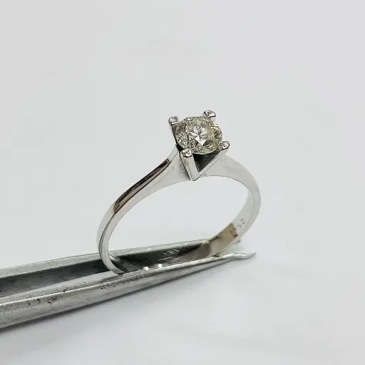 0,45 Ct Pırlanta Taşlı Tektaş Yüzük